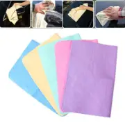 Randomly Car Cleaning Towel Natural Chamois Leather Washing Absorbent Drying