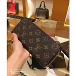 全新 LOUIS VUITTON LV M61298粉色 M62647玫紅 CLEMENCE 拉鍊長夾 皮夾 錢包