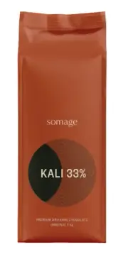 Somage Kali Dark Drinking Chocolate 33% Premium Quality Café Barista