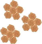 HOODANCOS 3sets Vintage Wax Seal Stickers Self Adhesive Envelope Seals for Wedding Invitations Birthday Parties and Bridal Showers for Decorating Cards and 6pcs*3