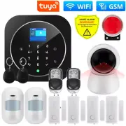 NEW Tuya WIFI Alarm System for Home Burglar Security Alarm Wireless Tuya Smart