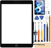 for iPad 9 9th Gen Screen Replacement,Touch Screen Digitizer for iPad 9th Generation 2021 A2602, A2603, A2604, A2605 10.2 inch Touchscreen Glass Kits with Home Button (Black)