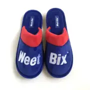 New Weet Bix Velvet Slippers Fun Novelty Merchandise Aussi Gift Size 36-38