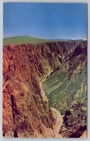 Colorado California Black Canyon Gunnison Montrose East Chrome Vintage Postcard