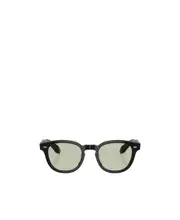 Oval frame sunglasses 47 Nude