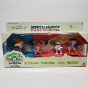 Cabbage Patch Official Mascot 1996 U.S. Olympic Team Vintage Set Of 4 Dolls