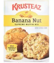 Krusteaz Banana Nut Muffin Mix (Pack of 2) 15.4 oz Boxes