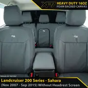 Toyota Landcruiser 200 Series - Sahara (Pre-Facelift) - XP7 Heavy Duty Canvas Bundle (Made to Order)