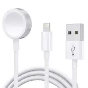 ZUSLAB 2 in 1 iPhone & Apple Watch Magnetic Charger Charging Cable Compatible with Apple Watch 8 7 & iPhone 14 / 13 Series (Pro Max/Pro/Mini)