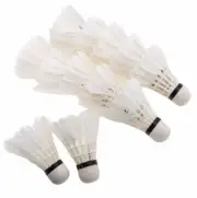 12Pcs Outdoor Sports Feather Shuttlecock Badminton Competition Balls Foam Balls