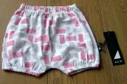 ANARKID GIRLS CUTE DOMINOES PRINT BLOOMERS / SHORTS SZ 2 NEW WITH TAGS