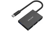 VOLANS VL-HB04S-C2 Aluminium USB-C (10Gbps) to 4-Port USB Hub