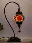 Turkish Mosaic Lamps Multicoloured Circles Quality Handmade Bedside Table Lights