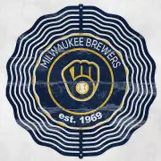 Milwaukee Brewers 10" Wind Spinner