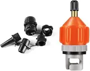 zolyet Paddleboard Air Nozzle Kit Multifunctional I ator Pump Adapter Set I atable Boat Air Valve Adapter for Stand Up Paddle Boards Kayaks Surfboards I atable Boat Air Mattress O