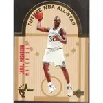 93-94 UPPER DECK SE DIE CUT ALL STAR #W2 JAMAL MASHBURN RC