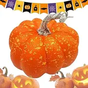 Decorating Pumpkins - Halloween Pumpkins Decor, Lightweight Fake Vegetable Model | Table Centerpieces Halloween Decor Artificial Pumpkins Foam, Pumpkin Small Foam Pumpkin Autumn for Decorations