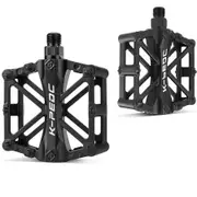 Bike Pedals 9/16 for MTB, Universal Lightweight Aluminum Alloy Platform Pedal for Travel Cycle-Cross Bikes