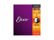 ELIXIR NANOWEB PHOSPHOR BRONZE LIGHT 12-53
