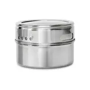 150g Magnetic Spice Jar Stainless Steel Tin - Herb Seasoning Storage Container