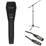 Shure KSM9 Microphone with Stand and Cable - Charcoal Grey