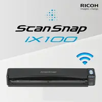 在飛比找PChome24h購物優惠-RICOH/ Fujitsu ScanSnap iX100 