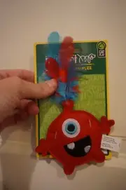 NWT MULTIPET CAT TOY CAT MONSTER WITH CATNIP RED