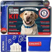 Interactive Dog Scent Training Kit Fun - Nose Work for Dogs, Hide and Seek Dog Toys, Enhance Dog Brain Games, Nose Scent Work Games for All Ages Dog, Dog Scent Training Box, Scent Work Kit for Dogs
