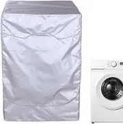 Washing Machine | Waterproof Sun Protection Washing Machine Dust Protection,Dustproof Portable Washing Machine Front Load Machine for Home