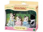 Sylvanian Families Tuxedo Cat Family SF5181