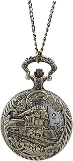 [SAFIGLE] 1pc Retro Hanging Pocket Watch with Quartz Movement Classic Elegant Pendant Watch for Stylish Outfits Durable and Practical present for Men and Women