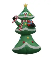 Holiday Living 6.5-ft LED Animated Dancing Christmas Tree Airblown Inflatable