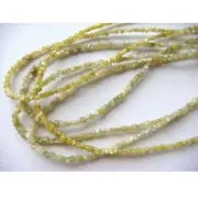 1.5mm-2mm Yellow Rough Diamond Box Cubes, Yellow Raw Box Diamonds Beads