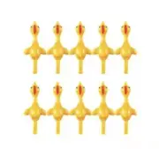 10 Pack Slingshot Chicken,Slingshot Chicken Rubber Chicken Flick Chicken Flying