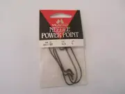 Mustad needle power point 39117br kink shank 4/0 fishing hooks qty 5