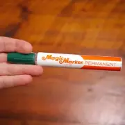 NEW Vtg 70s MAGIC MARKER Graffiti 79 Waterproof Broad Tip GREEN Permanent Ink