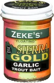 Atlas Mike's 917 Super Zekes Sierra Gold Trout Fishing Bait, White