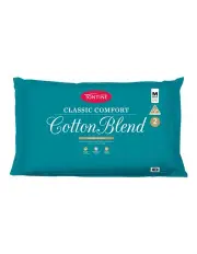 [Tontine] Cotton Blend Medium Pillow 2 Pack in White