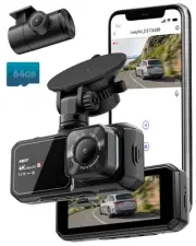 Dash Cam Front and Rear, 4K UHD Dual Dash Camera for Cars, 3.16" IPS Dashboar...