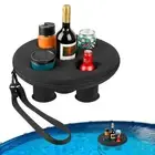 With 5 Holes Floating Drink Holder Float Beer Drinking Cooler Table Summer