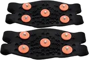 HONMEET Crampon Shoe Covers Shoe Tray Slippers Accessories Shoe Boots Pallet Ob11 Accessories Half-Leg Shoe Cover Sliding Shoes Ski Accessories Ski Shoe Cover Orange TPE