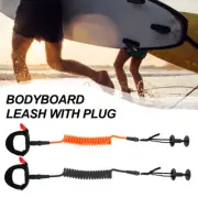 5 FT Surfboard Leash Stand Up Paddle Board Leg Rope Wrist Strap Coiled temYc