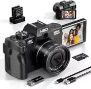 Digital Camera for Photography and Video, 4K 48MP Vlogging Camera for