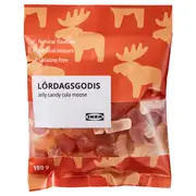 LÖRDAGSGODIS jelly candy, cola flavour, 100 g