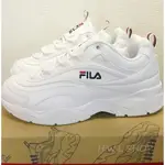 全新正品！韓國限定代購 FILA RAY 全白 正品保證 現貨 情侶鞋 老爹 老爹鞋