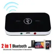 Bluetooth Transmitter & Receiver Wireless 3.5mm Adapter For Home Stereos/speaker