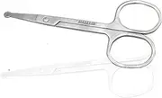 Premium Safety Cuticle Scissor | Precision Steel Grooming Tool Suitable for Pain-Free Nose, Moustache And Eye Brow Hair Cutting | Cuticle Scissor Helps Boost Confidence | Set of 1