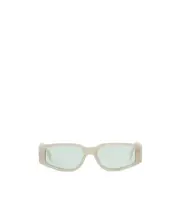 Vegas rectangle-frame sunglasses One size White