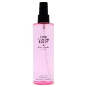 Live Colorfully Body Spray by Kate Spade for Women - 8.4 oz Fragrance Mist