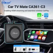 Ottocast Car TV Mate 3 HDMI Input Multimedia Player&Wireless CarPlay Adapter USA